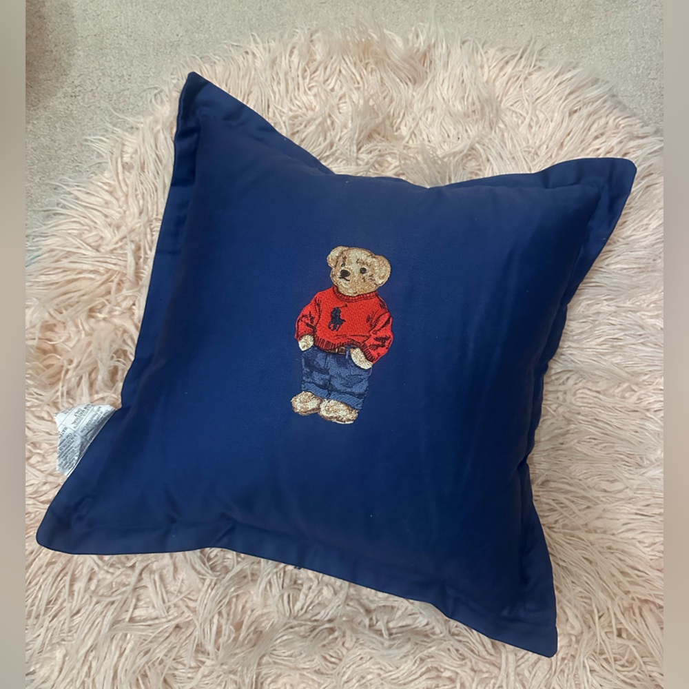 Ralph Lauren Polo Bear Pillow